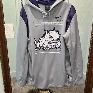 EUC Nike Adult TCU hoodie